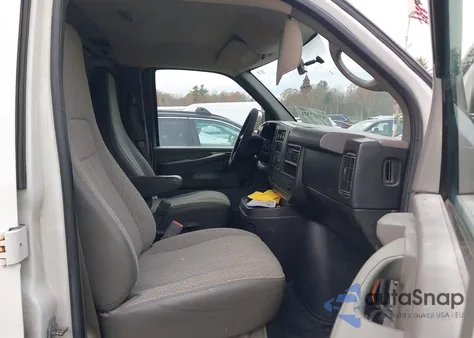 2010 GMC Savana 2500 Work Van z USA, uszkodzony, nr VIN 1GTZGFBG8A1183675